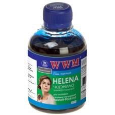 Чорнила WWM HELENA для HP 200г Cyan (HU/C) 
